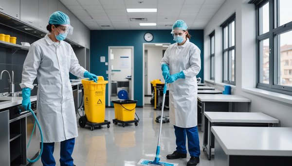 « Stratégies Innovantes de Désinfection pour les Entreprises de Nettoyage Commercial : Comment Se Conformer aux Normes Sanitaires ? »